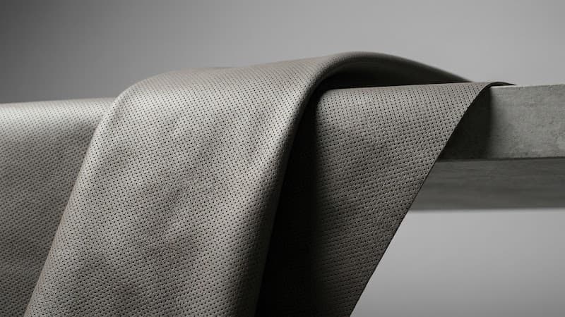 Diseño perforado gris